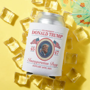 Enfriador De Latas 47.º presidente Donald Trump 45 47 Inauguración