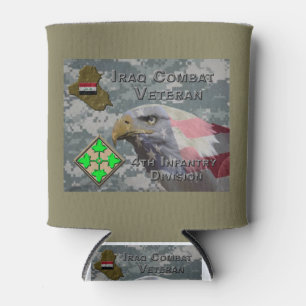 Enfriador De Latas 4.ª Infantería Div Iraq Combat Veteran