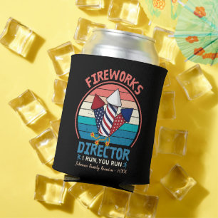 Enfriador De Latas 4 De Julio Director De Fuegos Artificiales Te Ejec