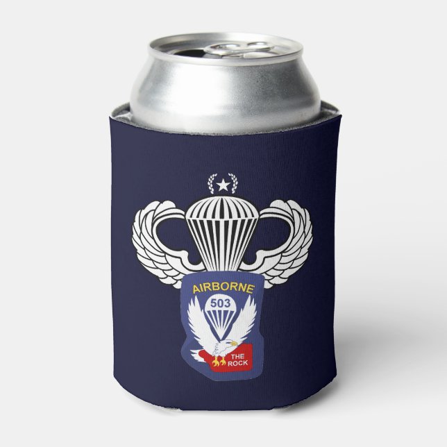 Enfriador De Latas 503ᵉʳ Airborne - La Roca (Lata Anverso)