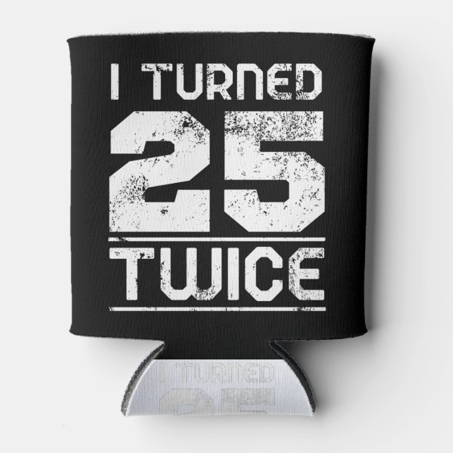 Enfriador De Latas 50.º cumpleaños gracioso (Anverso)