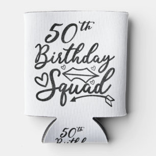 Enfriador De Latas 50.º Fiesta De Cumpleaños De La Brigada De Cumpl