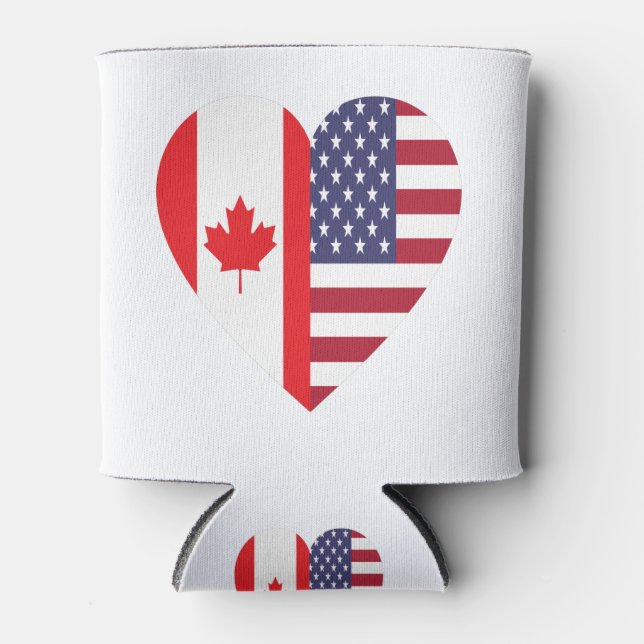 Enfriador De Latas 50% canadiense 50% norteamericano 100% asombroso r (Anverso)