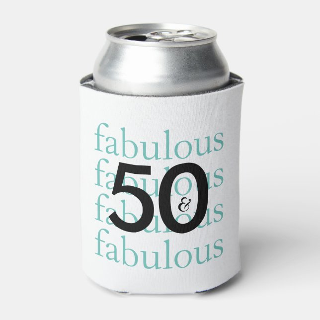 Enfriador De Latas 50 y fabuloso Refrigerador de bebidas temático de  (Lata Anverso)