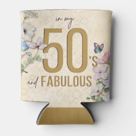 Enfriador De Latas 50 y Fabulous Wildflower
