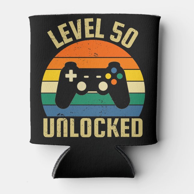 Enfriador De Latas 50th Birthday (Anverso)