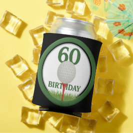 Enfriador De Latas 60 Aniversario del Golf para Golfer