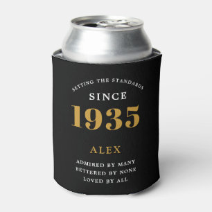 Enfriador De Latas 90.º Nombramiento de cumpleaños 1935 Moda elegante