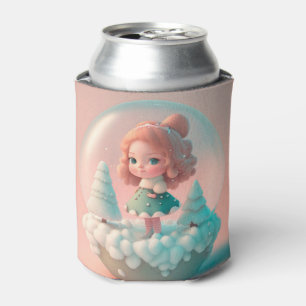 Enfriador De Latas A funny little doll on a cloud