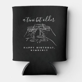 Enfriador De Latas A Tini Bit Older Modern Martini Birthday Party