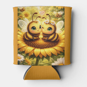 Enfriador De Latas Abeja Mía Girasol