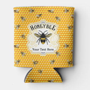 Enfriador De Latas Abejas Melíferas Personalizadas