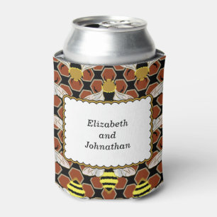 Enfriador De Latas Abejas y modelo del panal