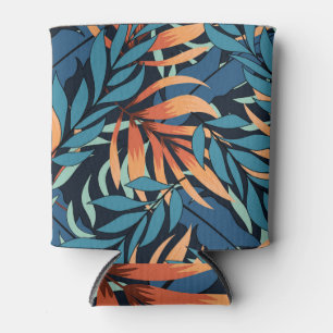 Enfriador De Latas Abstracto tropical Pastel