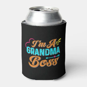 Enfriador De Latas Abuela Jefe Abuela Abuela