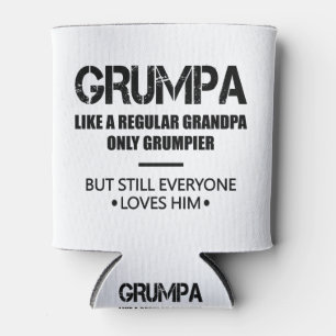 Enfriador De Latas Abuelo gruñón como un abuelo normal solo que más g