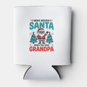 Enfriador De Latas Abuelo Navidad Santa Familia