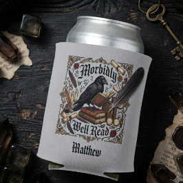 Enfriador De Latas Academia Oscura Sepia Barroco Cuervo