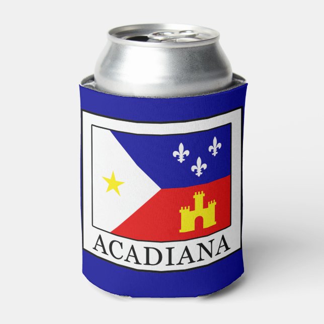 Enfriador De Latas Acadiana (Lata Anverso)