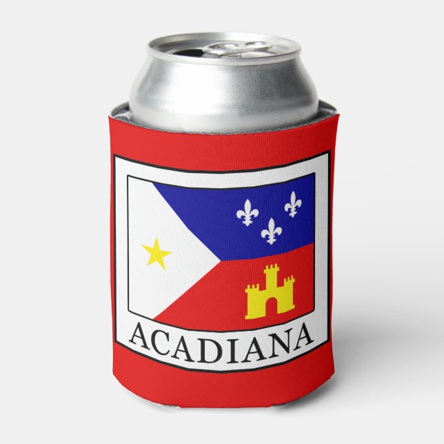 Enfriador De Latas Acadiana (Lata Anverso)