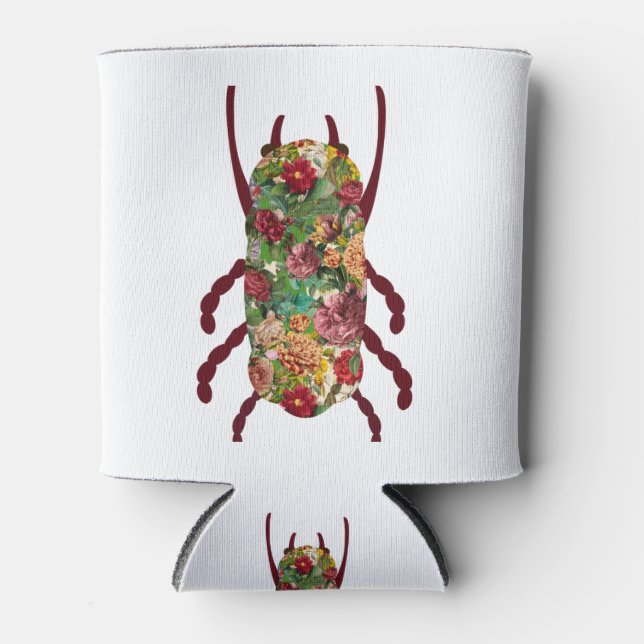 Enfriador De Latas Aceite floral (Anverso)