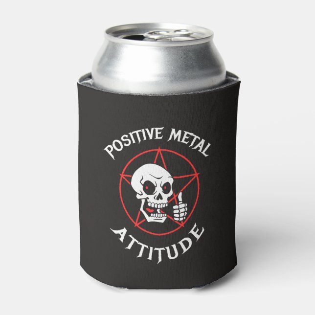 Enfriador De Latas Actitud Metalizado positiva (Lata Anverso)