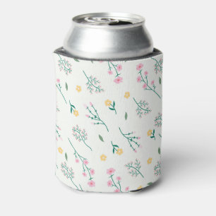 Enfriador De Latas Acuarela de primavera sin problemas