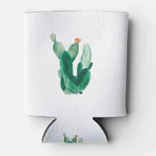 Enfriador De Latas Acuarela del cactus
