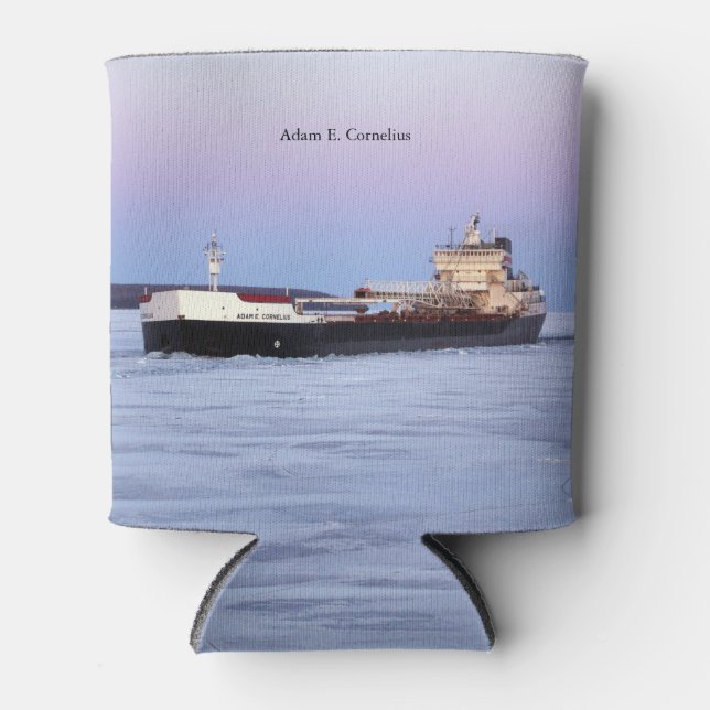 Enfriador De Latas Adam E. Cornelius refrigerador de bebidas (Anverso)