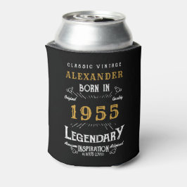 Enfriador De Latas Adición de nombre de cumpleaños 70 personalizada A