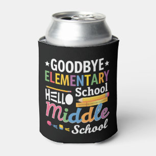 Enfriador De Latas Adiós Escuela Primaria Hola Escuela Secundaria