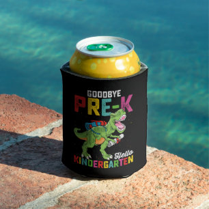 Enfriador De Latas Adiós Pre K Hola Kindergarten T Rex Escuela