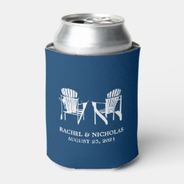 Enfriador De Latas Adirondack Beach Chairs Dark Blue | BODA