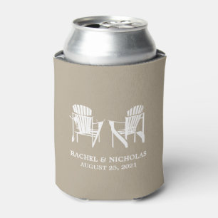 Enfriador De Latas Adirondack Beach Chairs Tan BODA