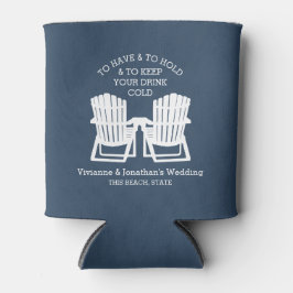 Enfriador De Latas Adirondack Chairs Navy Blue