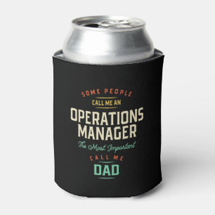 Enfriador De Latas Administrador de operaciones y padre