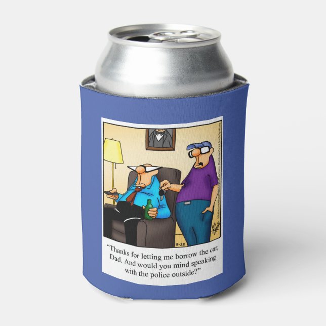 Enfriador De Latas Adolescentes Y Refrigerador de bebidas Del Humor D (Lata Anverso)