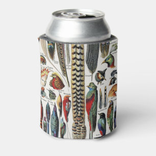 Enfriador De Latas Adolphe Millot Dark Academia Vintage Pluma de Ave