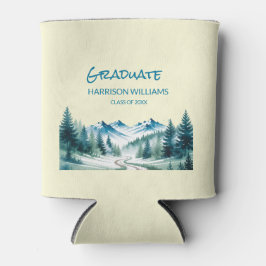 Enfriador De Latas Adventure Forest Graduate Party 