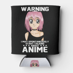 Enfriador De Latas advertencia puede comenzar a hablar de anime