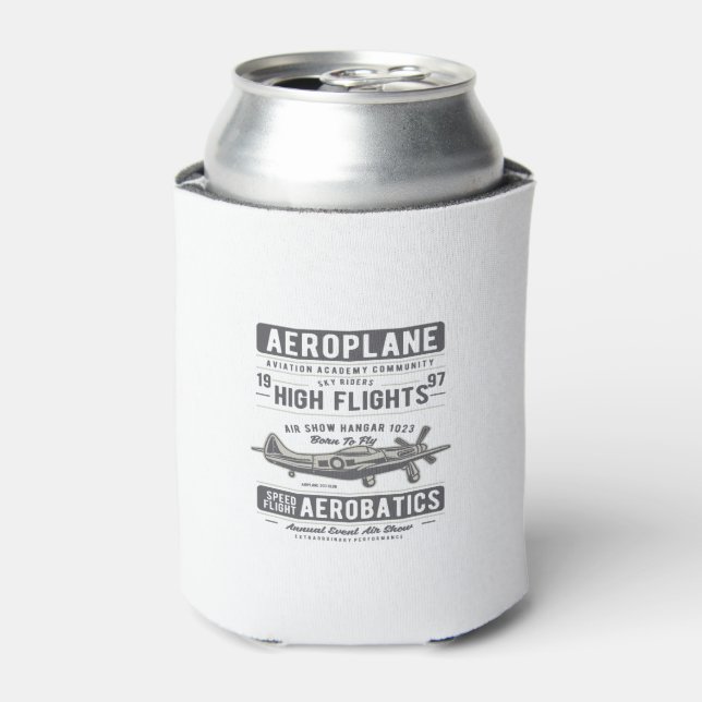 Enfriador De Latas Aeroplane (Lata Anverso)