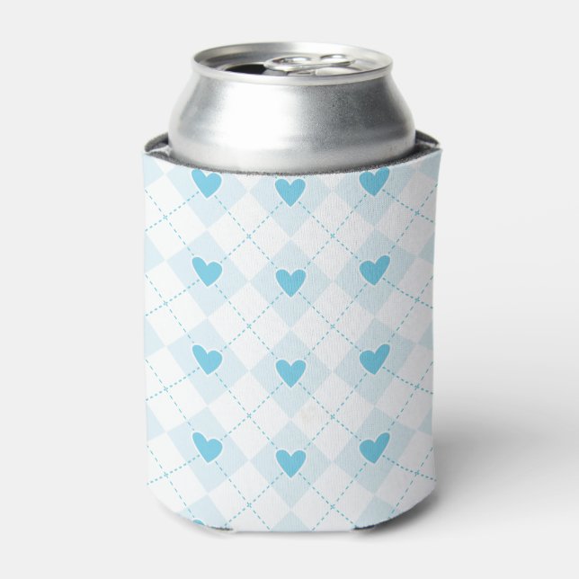 Enfriador De Latas Agradable Argyle (Lata Anverso)