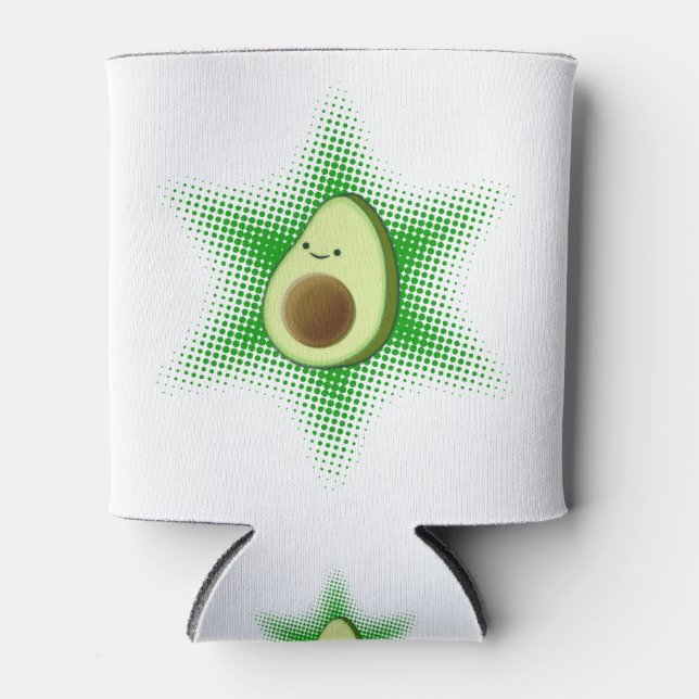 Enfriador De Latas Aguacate Superstar (Anverso)
