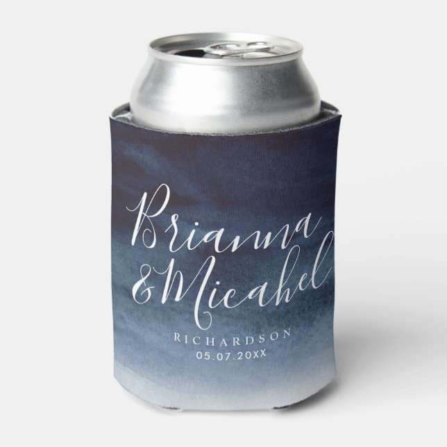 Enfriador De Latas Aguas del Lago Azul | Personalizado (Lata Anverso)