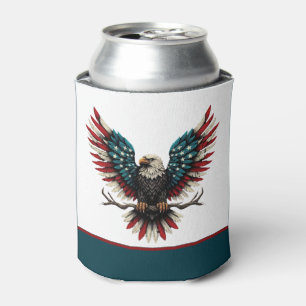 Enfriador De Latas Águila calva norteamericana/estadounidense patriót