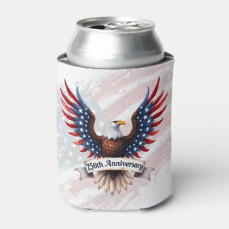 Enfriador De Latas Águila Patriótica del 250 Aniversario