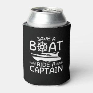Enfriador De Latas Ahorre un paseo del barco un capitán Boating Love