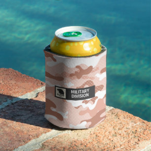 Enfriador De Latas Aislante de Bebida con Patrón de Camuflaje de Melo