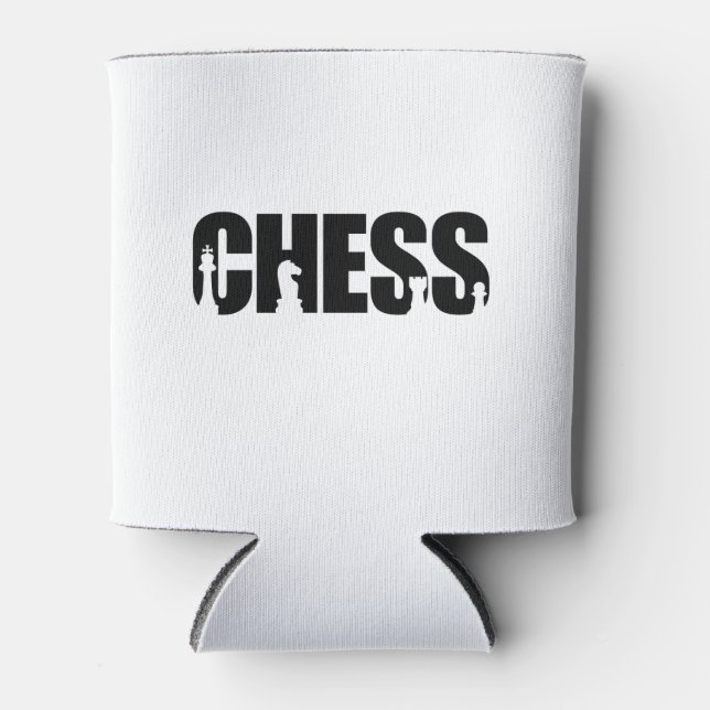 Enfriador De Latas Ajedrez (Anverso)