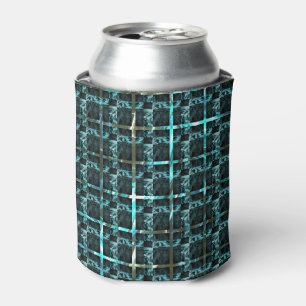 Enfriador De Latas ¿Ajedrez, cuadrados o imagen diferentes bajo la re